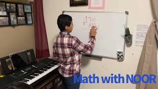 Math with Noor : lesson #2 ( Multiplication )