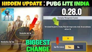 WOW | HIDDEN UPDATE IN PUBG LITE | 6 Hour Limit In Pubg Mobile Lite | Pubg Lite 18+ Age Limit