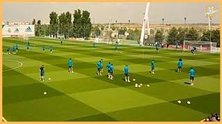 Real Madrid - Two Balls Finishing Drill On Two Goals