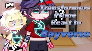 Transformers prime react to bayverse//️//~bee_x