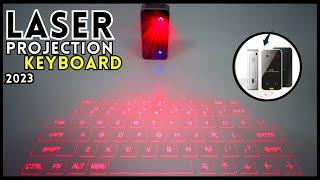 World's Most Advanced Wireless Laser Projection Bluetooth Virtual Keyboard | Futuristic Keyboard