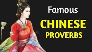 Famous Chinese Proverbs in English || Quotes of Wise Chinese people