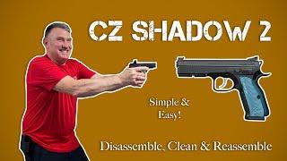 How to disassemble the CZ Shadow 2