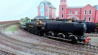 Southern Railway at Southampton Docks in World War 2 (model Railways)