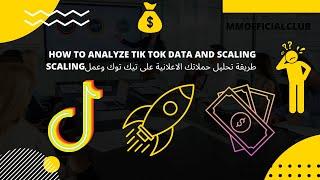 How to Analyze TIK TOK Data and scaling طريقة تحليل حملاتك الاعلانية على تيك توك وعمل