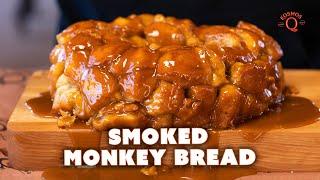 Smoked Monkey Bread Recipe | PLUS Homemade Caramel Sauce