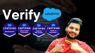 How to verify Salesforce Certifications on Trailhead - Salesforce Geek