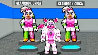 Playing as GLAMROCK CHICA in Fredbear's Mega Roleplay