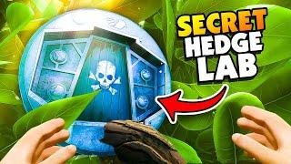 I Found a SECRET LAB in the HEDGE!? - Grounded