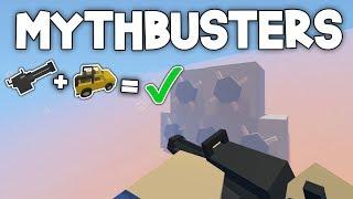 Unturned Mythbusters #2 - CAN YOU SHOOT A HELLS FURY UNDER WATER?