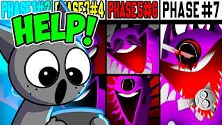 Incredibox Sprunki Gray React to HORROR PHASE 7 All Phases 1 to PHASE 7 in Incredibox Sprunki!