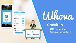 Whova Event Check In - Fast and Easy