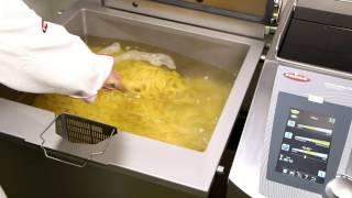 Perfectly cooked pasta in a FRIMA VarioCooking Center