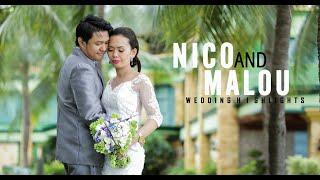 Nico and Malou Wedding Highlights by Harlans Multimedia