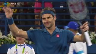 Roger Federer Best Shots In Win Over Kohlschreiber | Dubai 2019