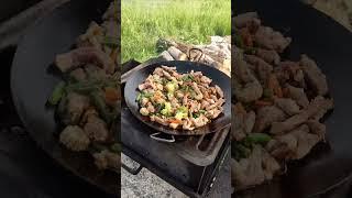 Мясо с овощами на садже#мясо #садж #готовим #nature #shorts