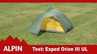 Test 2021: Exped Orion III UL - Zelt | ALPIN - Das Bergmagazin