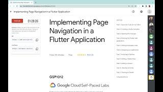 Implementing Page Navigation in a Flutter Application || #qwiklabs || #GSP1012 || #CloudwaliDiwali