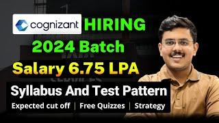 Cognizant Hiring 2024 Syllabus and Test Pattern | Cognizant GenC Next, GenC Pro, & GenC Hiring