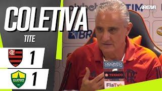 COLETIVA TITE | AO VIVO | Flamengo 1 x 1 Cuiabá - Brasileirão 2024