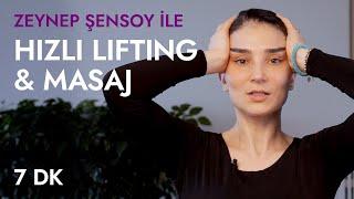 Yüz Yogası: Hızlı Lifting + Masaj 7 dk.