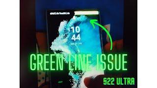 Samsung Galaxy S22 Ultra Green line issue FIXED* (Complete Solution) | Real life experience