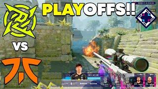 PLAYOFFS!! - NIP vs Fnatic - HIGHLIGHTS - YaLLa Compass 2024 | CS2