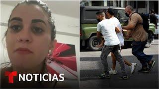 "Hoy vi la dictadura en mi país", dice joven cubana | Noticias Telemundo