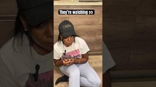 They’re watching | Sabrina Cazeau | #actress #comedy #mcdonalds #spongebob #shortvideo