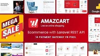 Create Complete E-commerce Website with AmazCart php script | Codecanyon script