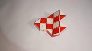 Make a Space Craft with Snake Puzzle 24 pieces