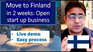 Unlocking Finland's Startup Permit: Business Finland || Move to Finland for business