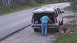 Suspect arrested in dog disposal incident near Dowdy Ferry Road caught on camera