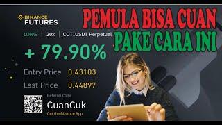 PART 3 TUTORIAL PEMULA MULAI BINANCE FUTURES ANALISA CARA AMBIL POSISI LONG SHORT 