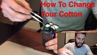 How To Change Your Cotton | VGOD Pro Drip RDA