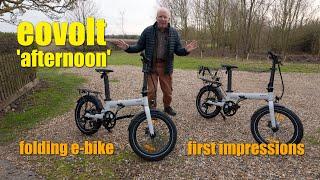 EOVolt "Afternoon" 20in folding e-bike - First impressions