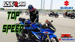 SUZUKI GSX R 150 TOP SPEED