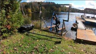 Making a Boat Lift Lifting Crane Jack