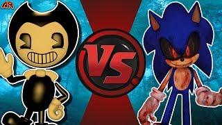 BENDY vs SONIC.EXE (Bendy and The Ink Machine vs CreepyPasta) CFC Bonus Episode 33