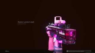 Call Of Duty Warzone/Cold War XOXO Love Lost Blueprint