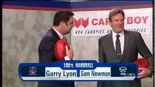 The Sunday Footy Show AFL (2013) - Lou's Handball Sam Newman vs Garry Lyon