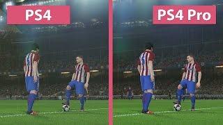 4K UHD | PES 2017 – PS4 vs. PS4 Pro 4K Graphics Comparison