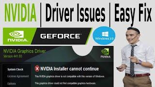 NVIDIA Installer Cannot Continue, NVIDIA Can't Find Compatible Graphics Hardware | Easy Fix [2022]