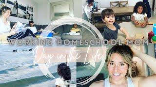 DAY IN THE LIFE || Working Homeschool Mom || Big Family DITL