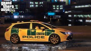 A Rainy Police Night Shift | UK GTA 5 LSPDFR Mod