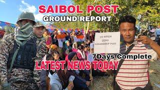 Today - Saibol post - Ground Report - Sit in protest