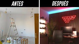 CÓMO HACER un ESTUDIO para YOUTUBE en CASA!!! (6 meses TIMELAPSE)