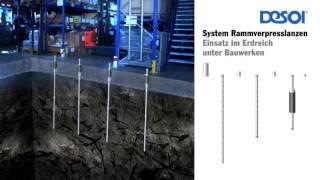 Ram injection lance application below building components