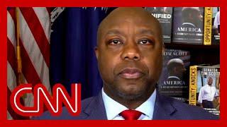 Jake Tapper pushes back on Tim Scott's claim Biden is 'dragging his feet' in Ukraine