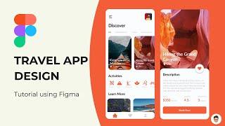 Travel App Design - Figma Tutorial